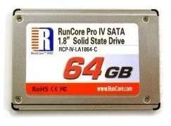 RunCore 1.8" LIF 64GB SATA SSD - SSD - Main image