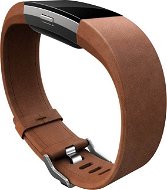 Fitbit Charge 2 Band Leather Brown Large - Watch Strap
