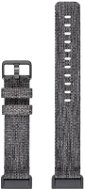 Fitbit Charge 3 Accessory Band Woven Charcoal small - Armband