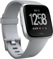 Fitbit Versa – Gray/Silver Aluminum - Smart hodinky