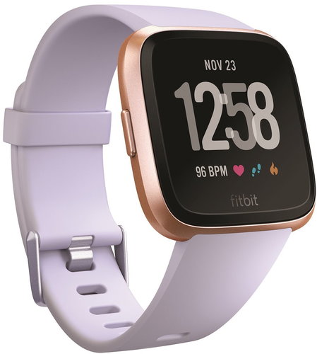 Fitbit Versa - Rose Gold / Periwinkle - Smart Watch - Main image