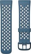 Fitbit Sense & Versa 3 Sport Band, Sapphire/Fog Grey, Large - Watch Strap