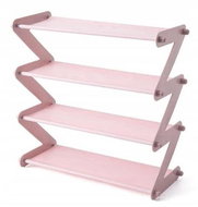 eCa PO14 Univerzální police na boty, knihy nebo dekorace - růžová - Shoe Rack