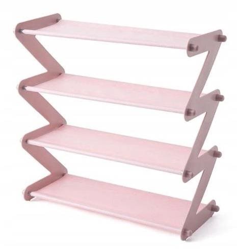 eCa PO14 Univerzální police na boty, knihy nebo dekorace - růžová - Shoe Rack - Main image