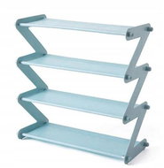 eCa PO14 Univerzální police na boty, knihy nebo dekorace - modrá - Shoe Rack