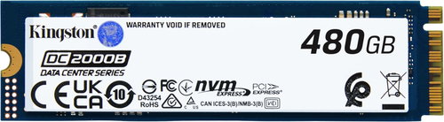 Kingston DC2000B 480GB Main image Kingston DC2000B 480GB - SSD - Main image