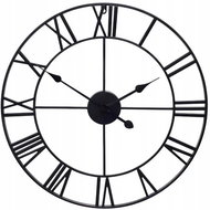 Verk 01563 Retro 3D wall clock 60 cm black - Wall Clock
