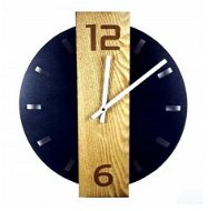 Azar Dizajnové nástenné hodiny bambus 40 cm - Nástenné hodiny