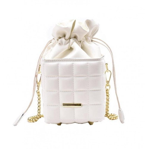 eCa Women's quilted handbag white - Handbag - Main image