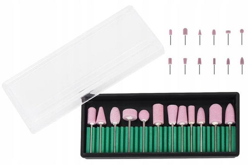Beautylushhh 8885 Set of 12 nail grinder attachments - Manicure Set - Main image