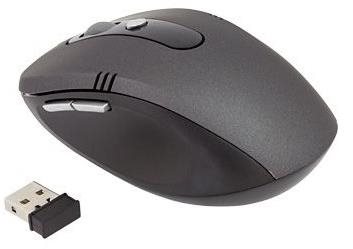 APT AK211 Wireless optical mouse black - Mouse - Main image