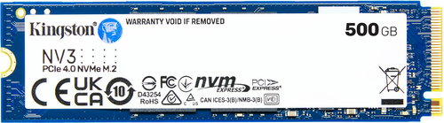 Kingston NV3 500GB Main image Kingston NV3 500GB - SSD - Main image