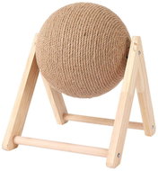 APT ZW8E ball with base beige - Cat Scratcher
