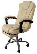 Malatec 16225 EKO kůže krémová - Kancelářská židle