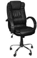 Malatec 8983 ECO leather black - Office Chair