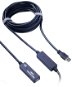 Adatkábel PremiumCord USB 3.0 - 10m, hosszabbító - Datový kabel