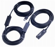 PremiumCord USB 3.0 repeater 20 m predlžovací - Dátový kábel