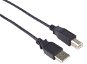 PremiumCord USB 2.0 3m összekötő fekete - Adatkábel