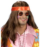 FUNNY FASHION Hippie wig - Wig
