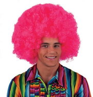 FUNNY FASHION Wig big afro pink - Wig