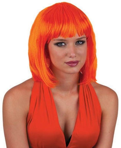 FUNNY FASHION Orange wig - Wig - Main image