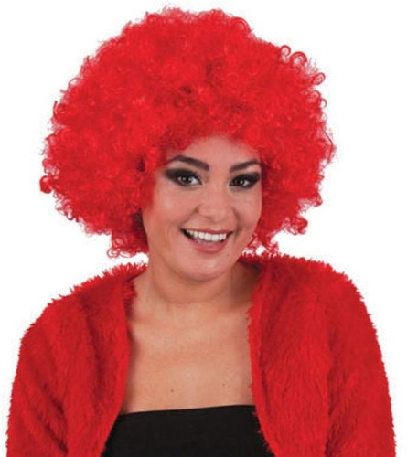 FUNNY FASHION Wig afro red - Wig - Main image
