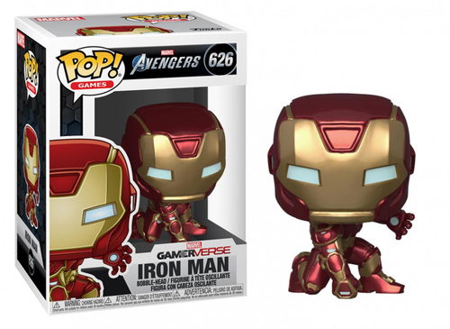 Funko Pop! Marvel Avengers Game Iron Man Stark Tech Suit 626 - Figurka - Hlavní obrázek