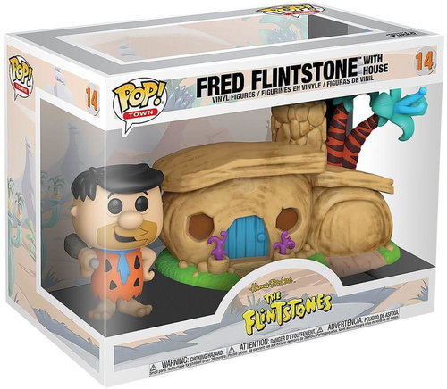 Funko Pop! The Flintstones - Fred Flinstone with House 15 cm (14) - Figure - Main image