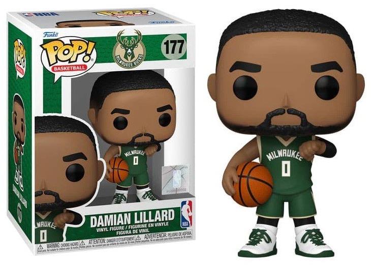 Funko Pop! Basketball Damian Lillard NBA Bucks 177 Figúrka