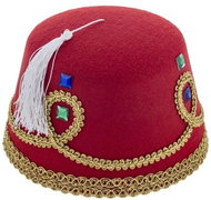Funny Fashion Hat fez with rhinestones - Costume Accessory