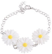 Funny Fashion Bracelet daisies - Costume Accessory
