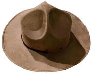 Funny Fashion Klobouk Ranger Scout hnědý - Doplněk ke kostýmu