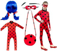 FunCo Převlek Beruška s parukou a doplňky S - Kostým