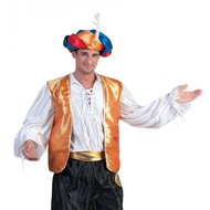 Funny Fashion Men's costume Sultan vest gold 48-50 M - Costume