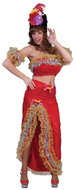 Funny Fashion Ladies Samba Dancer Costume 32-34 XS - Costume