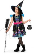 Funny Fashion Children's Costume Witch Woopy 128 - Costume