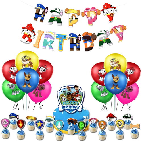 FunCo Big Birthday Set Tlapková patrola 49 pcs - Party Accessories - Main image