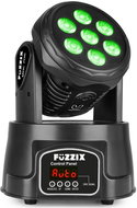 Fuzzix Otočná hlava MHC706 Wash 7 × 6 W RGBW - Světelný efekt