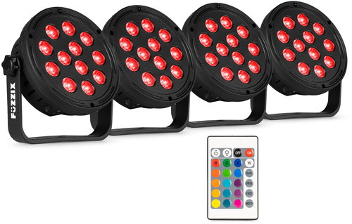 Fuzzix Comet M12 Party Par Set - LED PAR Spotlight - Main image