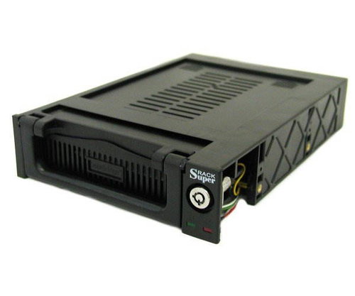 Výměnný rámeček + HotSwap šuplík s větrákem černý (black) MR-10KPF-66 ATA/66/100 - - - Main image