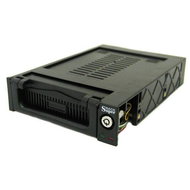 Výměnný rámeček + šuplík hliníkový hotswap s 2 větr. VP-410KP2FU-133 ATA/66/100/133 černý - -