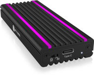 ICY BOX IB-1824ML-C31 USB-Typ-C-Gehäuse für M.2 NVMe SSD - RGB - Externes Festplattengehäuse