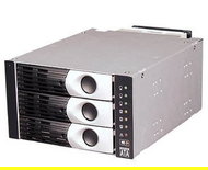 Hotswap HDD cage IcyDock MB-235-SPF černá (black), 3x SATA do 2x 5.25" pozic - -