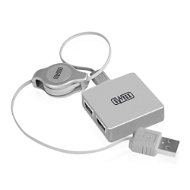 Sweex STAR US031 stříbrný (silver schadow) - USB Hub
