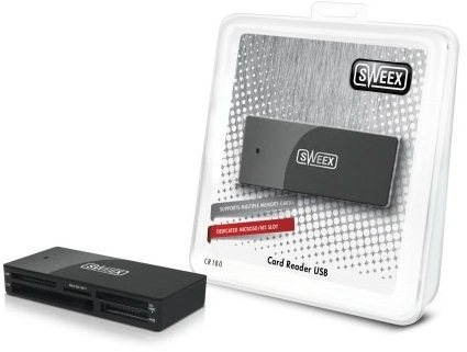 Sweex CR180 Black - Card Reader - Main image