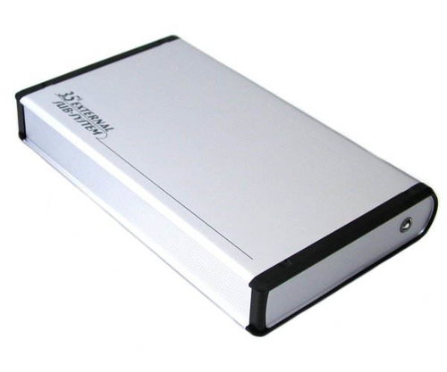 Externí box Welland ME940U2FL pro 2.5" HDD, USB2.0+FireWire, hliníkový, napájení přes datový kabel,  - Hard Drive Enclosure - Main image