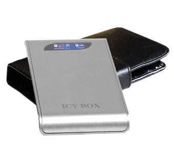 Externí box pro pevný disk 2,5" IcyBox - IB-270U-B stříbrný - - - Hlavný obrázok
