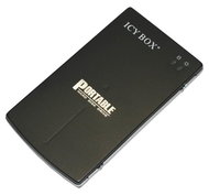Externí box IcyBox - IB-250STU-B pro SATA 2.5" HDD černý, USB2.0, napájení přes USB port, hliník, ko - Externí box