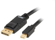 Akasa 8K @ 60 Hz Mini DisplayPort na DisplayPort kábel, 2 m, v1.4/AK-CBDP22-20BK - Video kábel