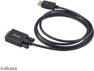 AKASA DP to D-sub 2 m / AK-CBDP25-20BK - Video Cable
